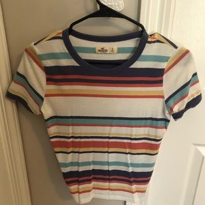 Striped hollister tee